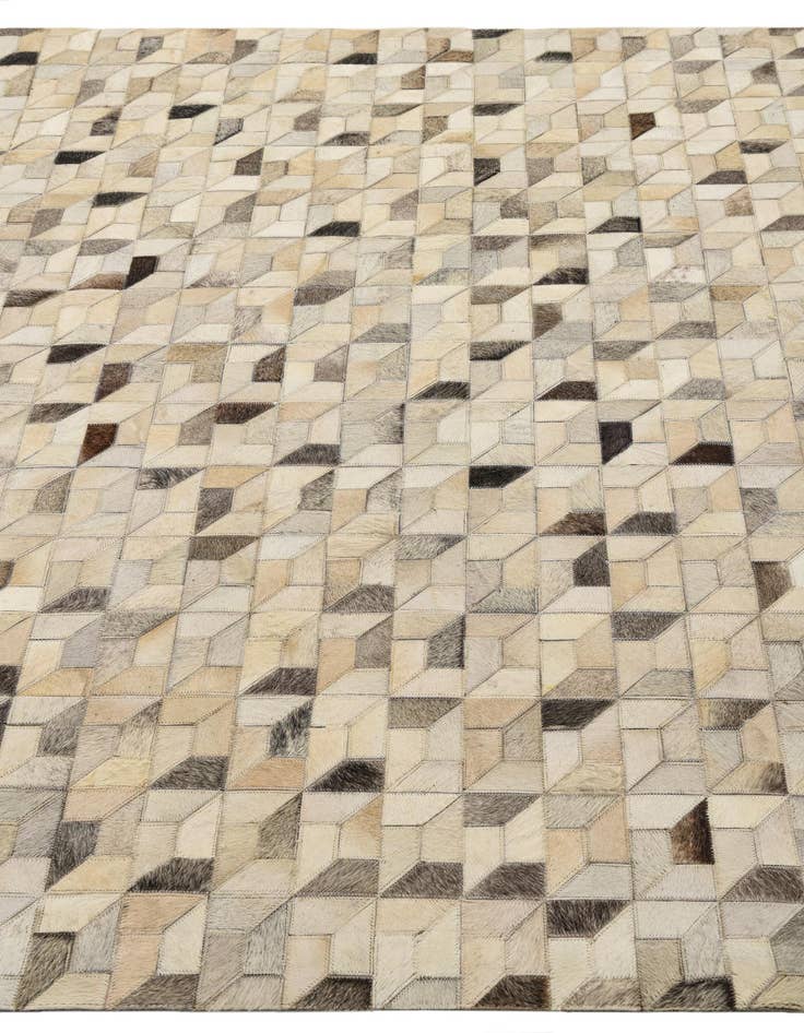 Detail image of  5' 4 x 7' 6 Cowhide Rug