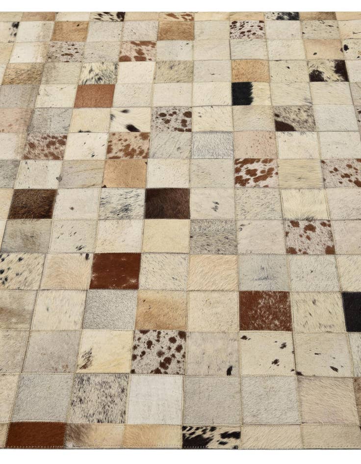 Detail image of  4' 8 x 6' 7 Cowhide Rug