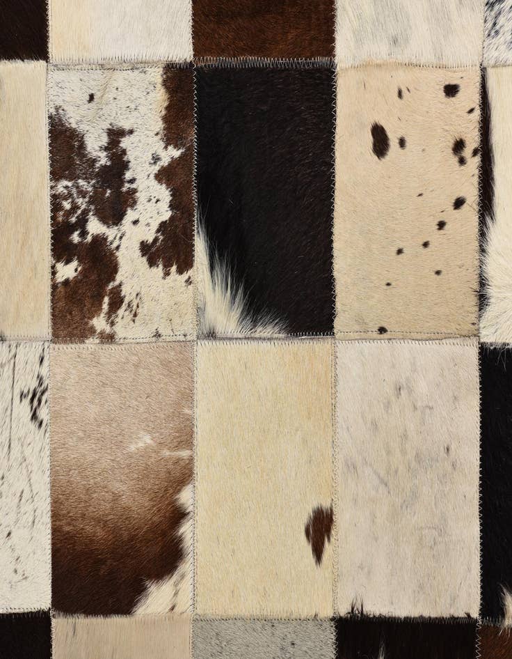 Detail image of  5' x 7' 10 Cowhide Rug