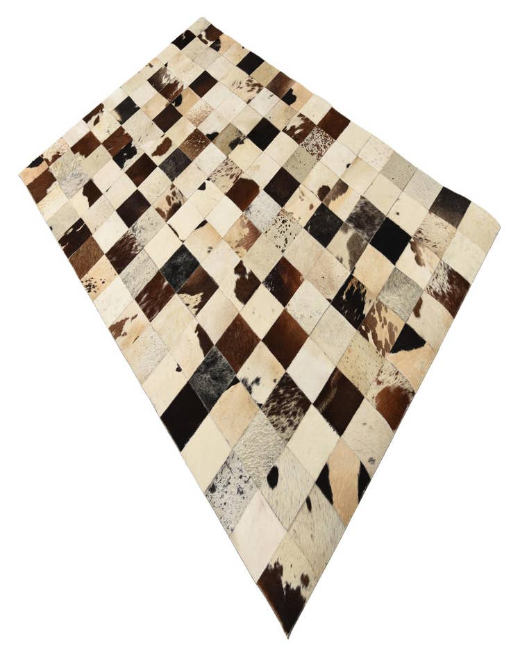 Detail image of  5' x 7' 9 Cowhide Rug