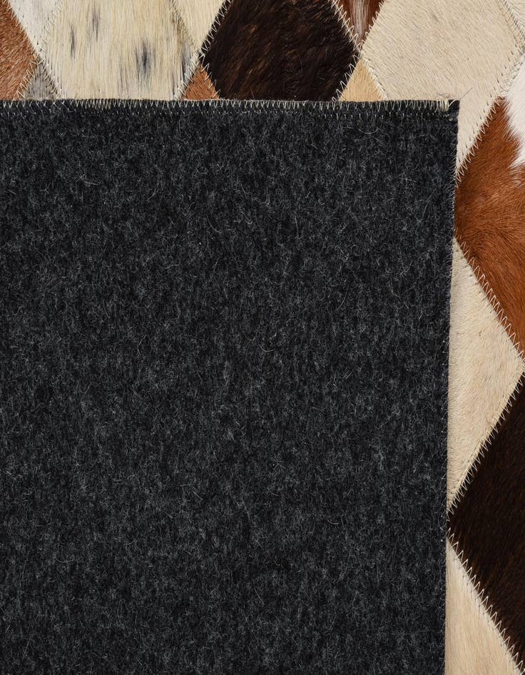 Detail image of  5' 5 x 7' 6 Cowhide Rug