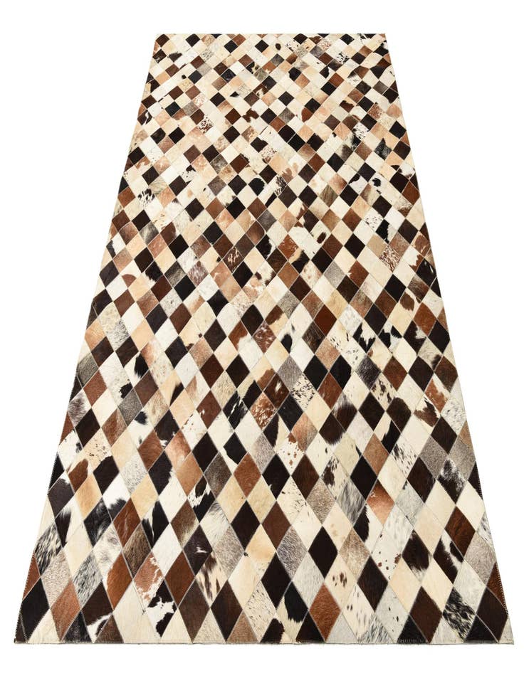 Detail image of  5' 5 x 7' 6 Cowhide Rug