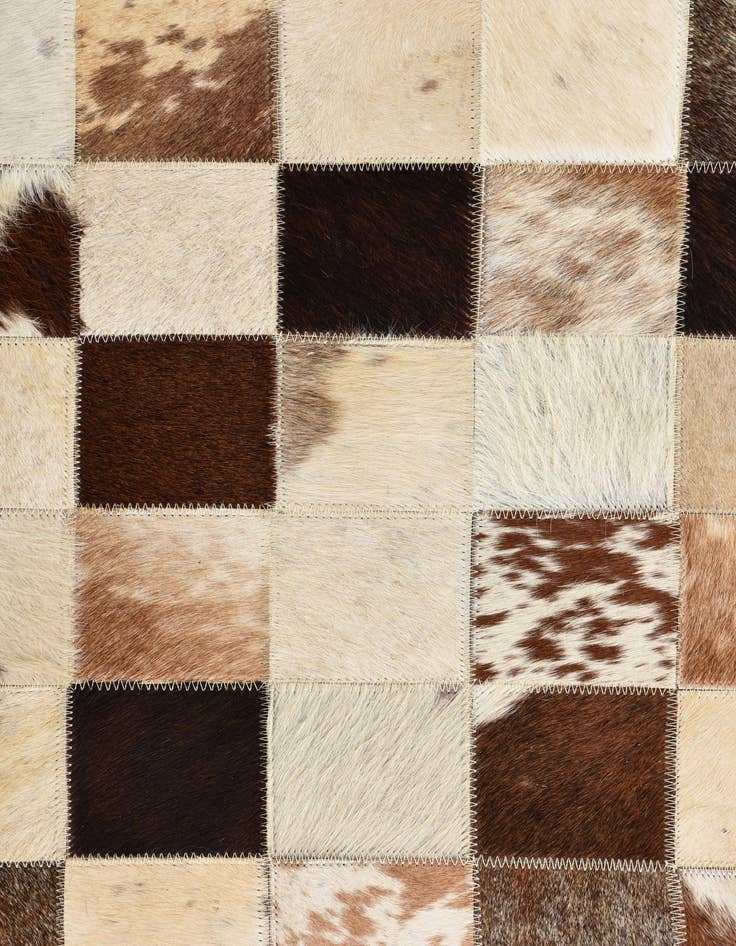 Detail image of  5' 5 x 7' 6 Cowhide Rug