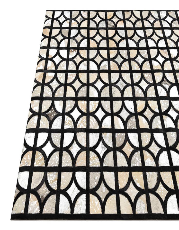 Detail image of  5' 3 x 7' 7 Cowhide Rug