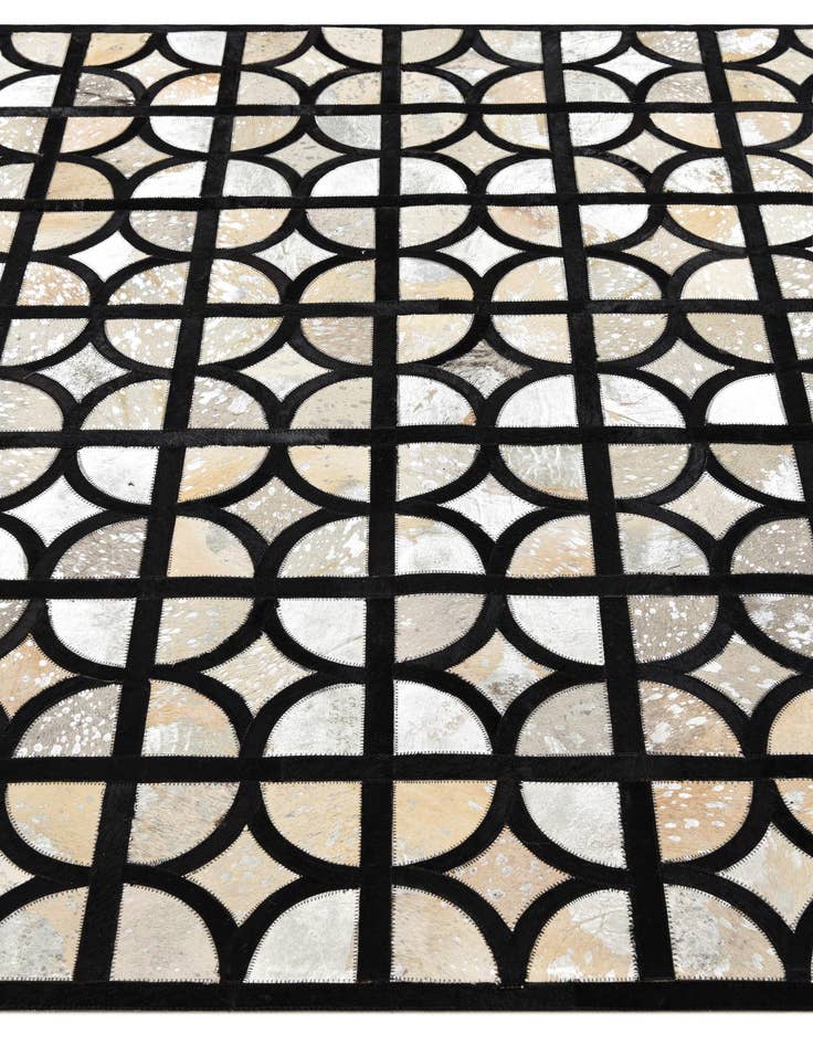 Detail image of  5' 3 x 7' 7 Cowhide Rug