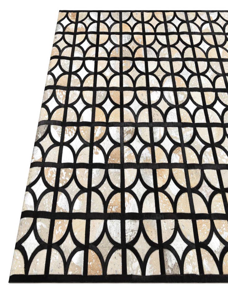 Detail image of  5' 3 x 7' 6 Cowhide Rug