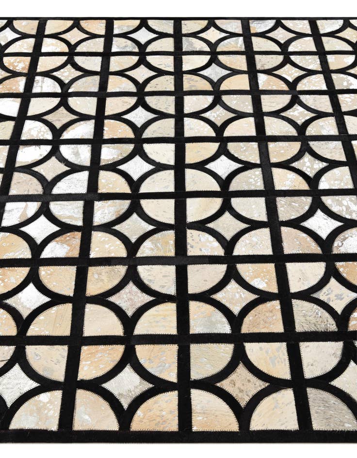 Detail image of  5' 3 x 7' 6 Cowhide Rug