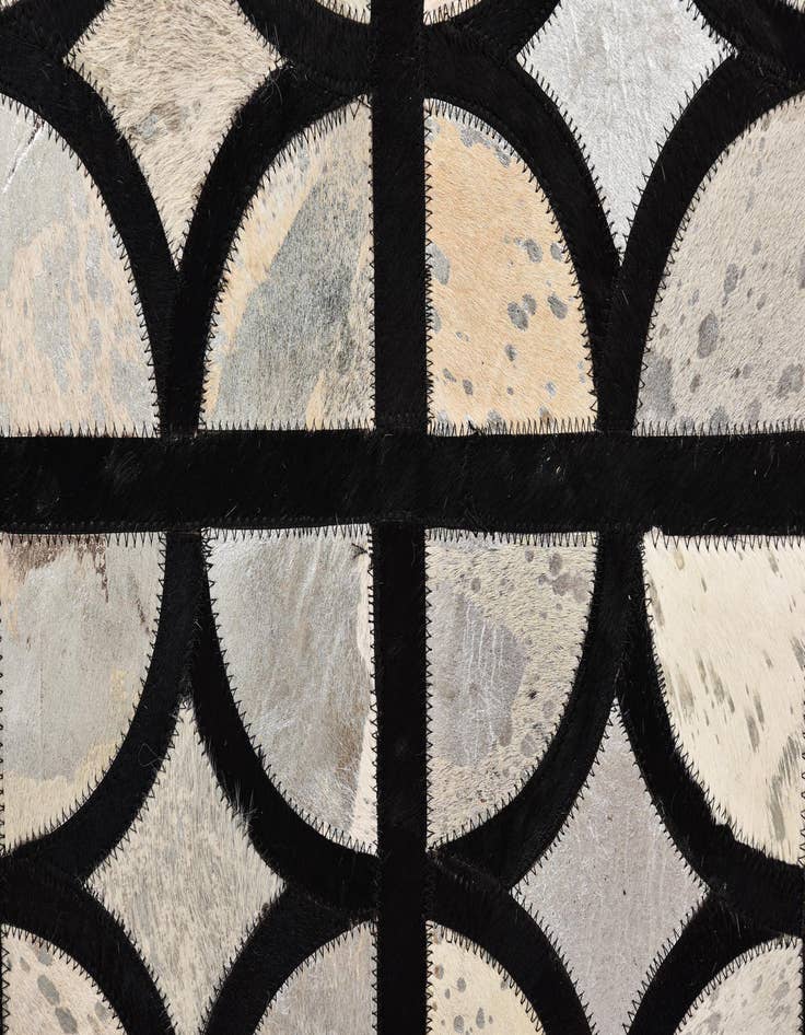 Detail image of  5' 3 x 7' 6 Cowhide Rug