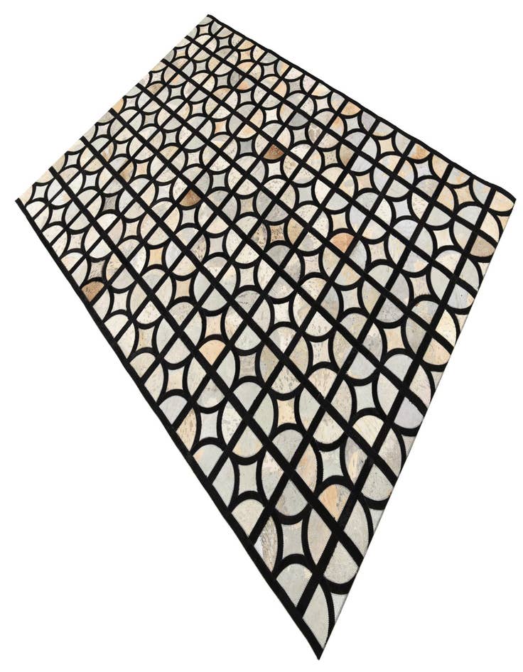 Detail image of  5' 3 x 7' 7 Cowhide Rug