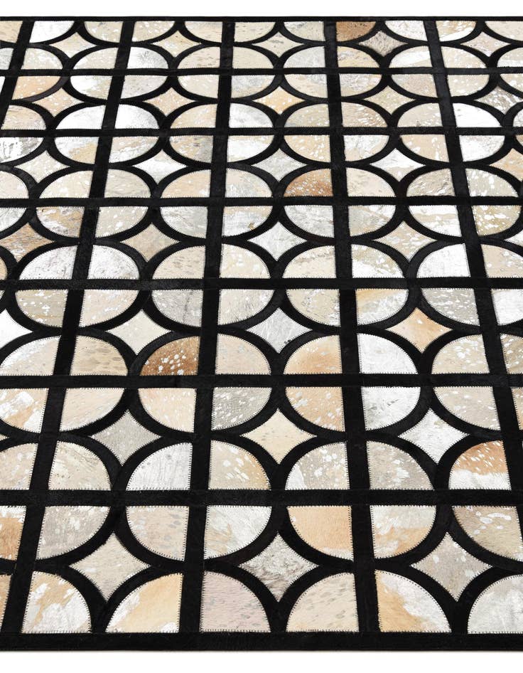 Detail image of  5' 3 x 7' 7 Cowhide Rug