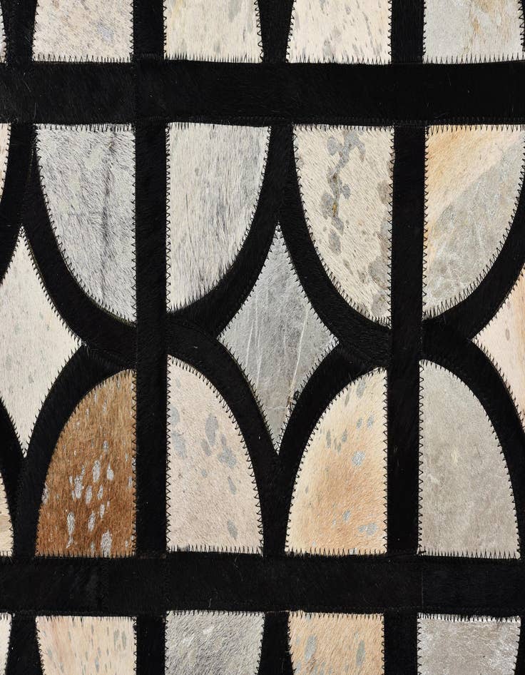 Detail image of  5' 3 x 7' 7 Cowhide Rug