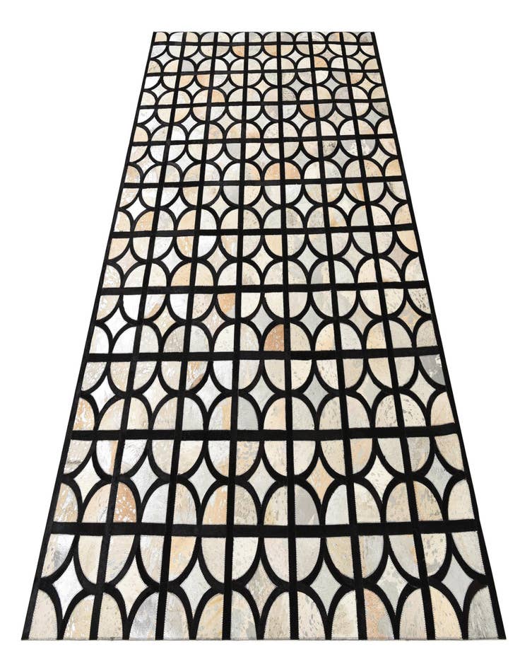 Detail image of  5' 3 x 7' 7 Cowhide Rug