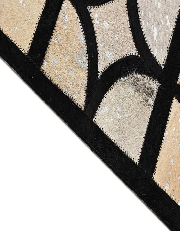 Detail image of  5' 3 x 7' 7 Cowhide Rug