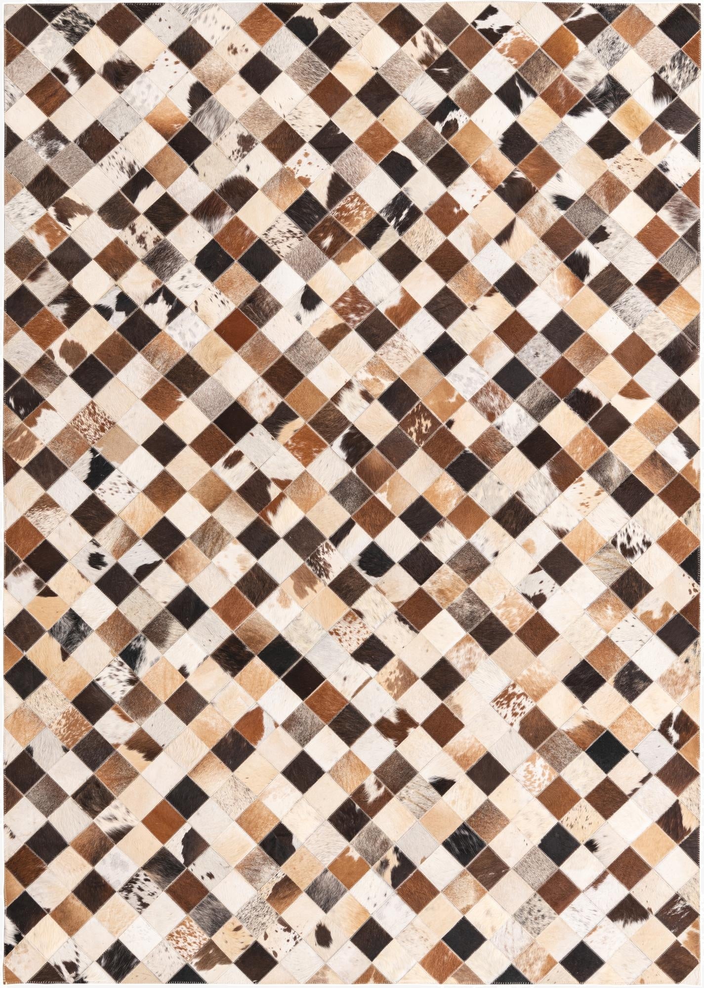  5' 5 x 7' 6 Cowhide Rug