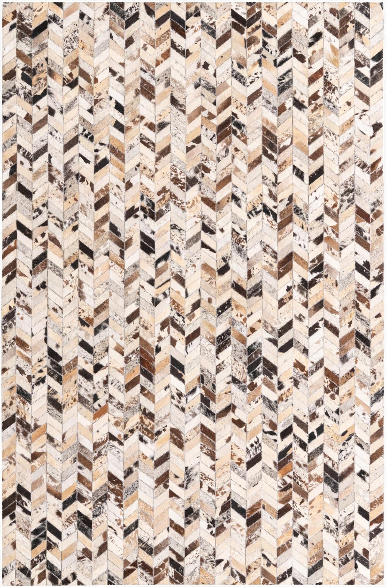  5' 3 x 8' Cowhide Rug