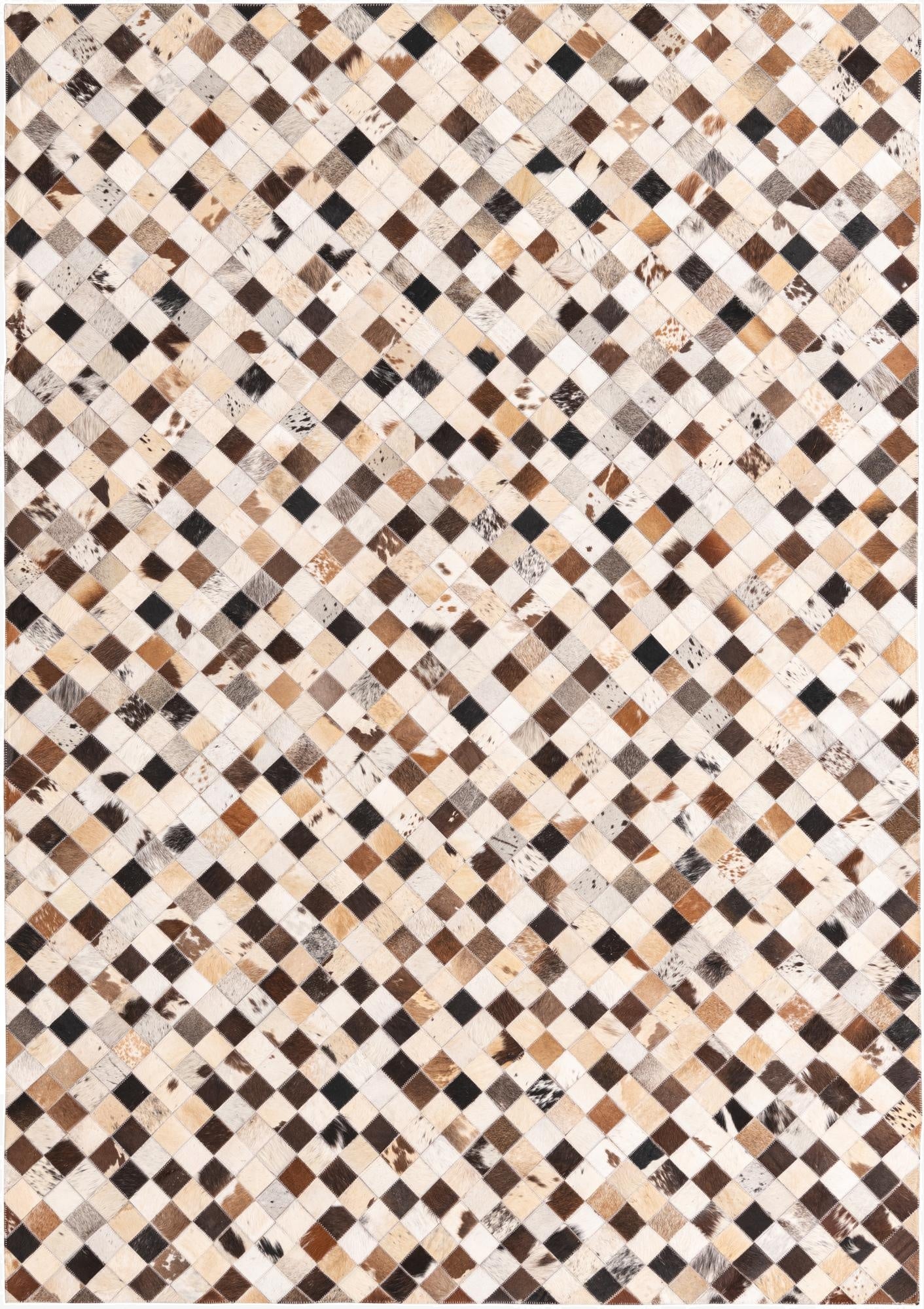  5' 4 x 7' 7 Cowhide Rug