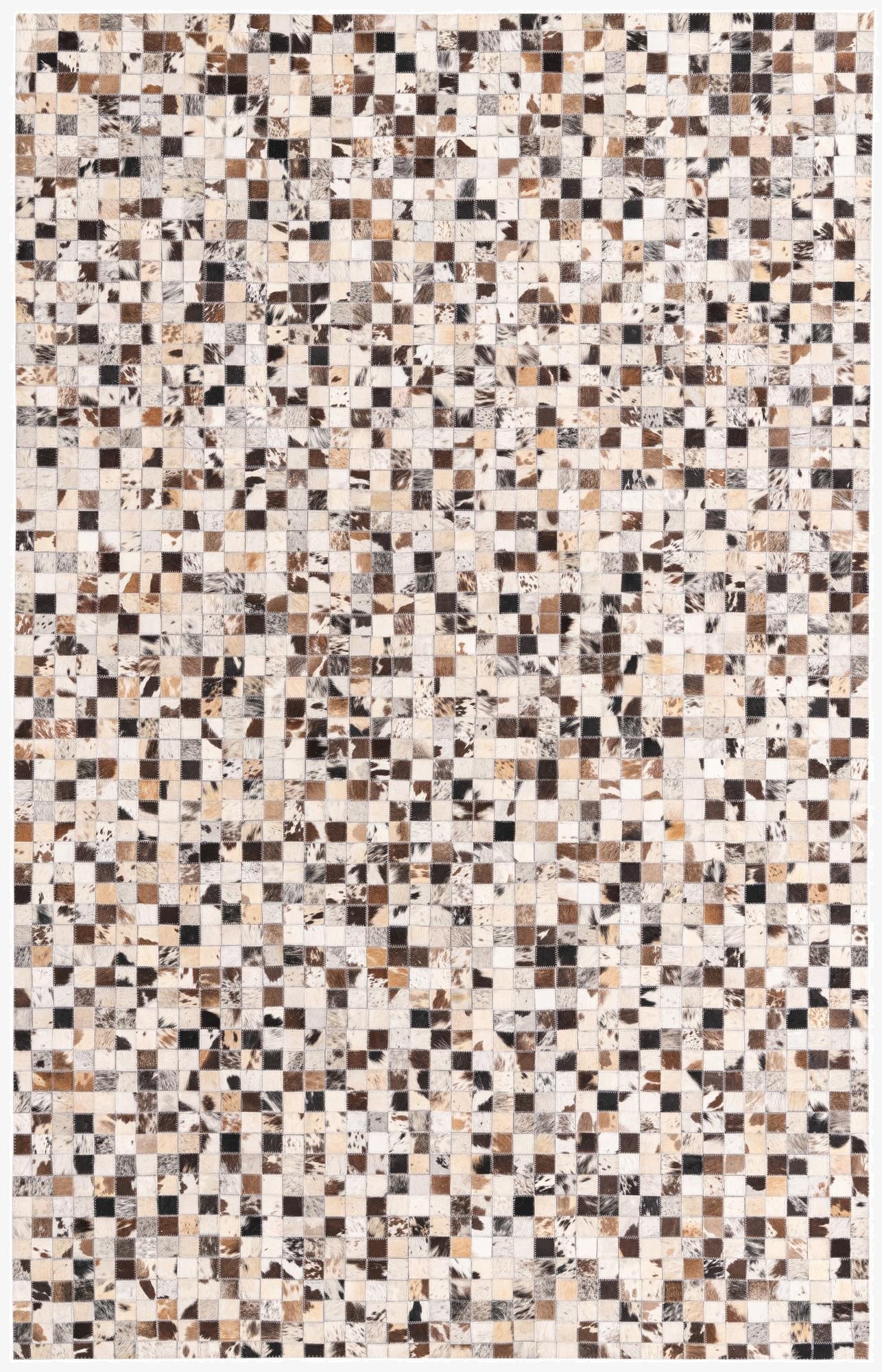  5' 2 x 8' Cowhide Rug