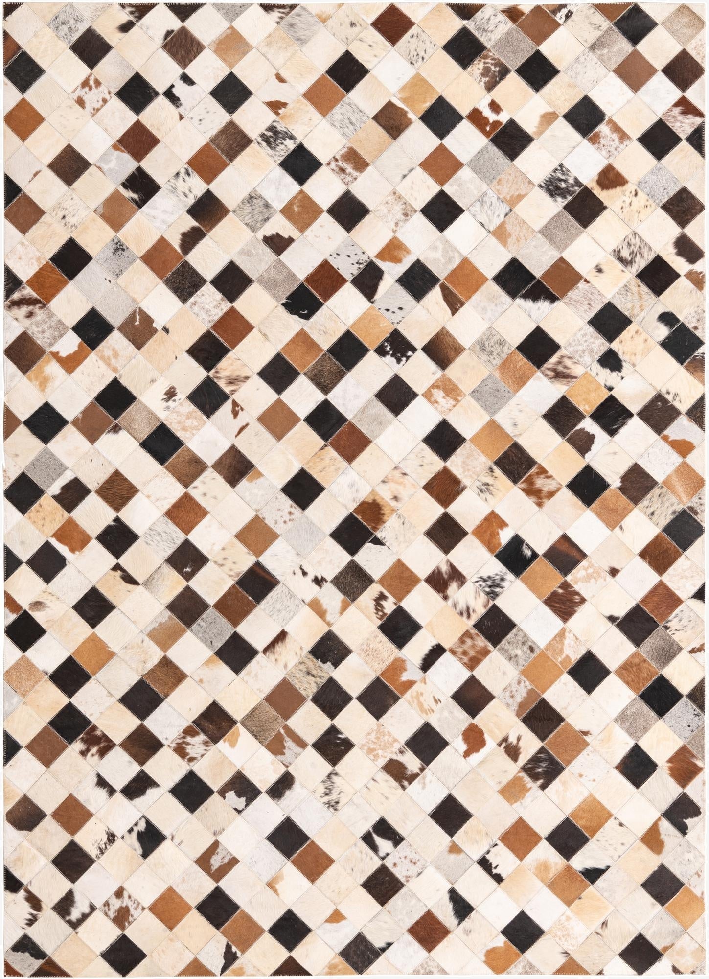  5' 5 x 7' 6 Cowhide Rug