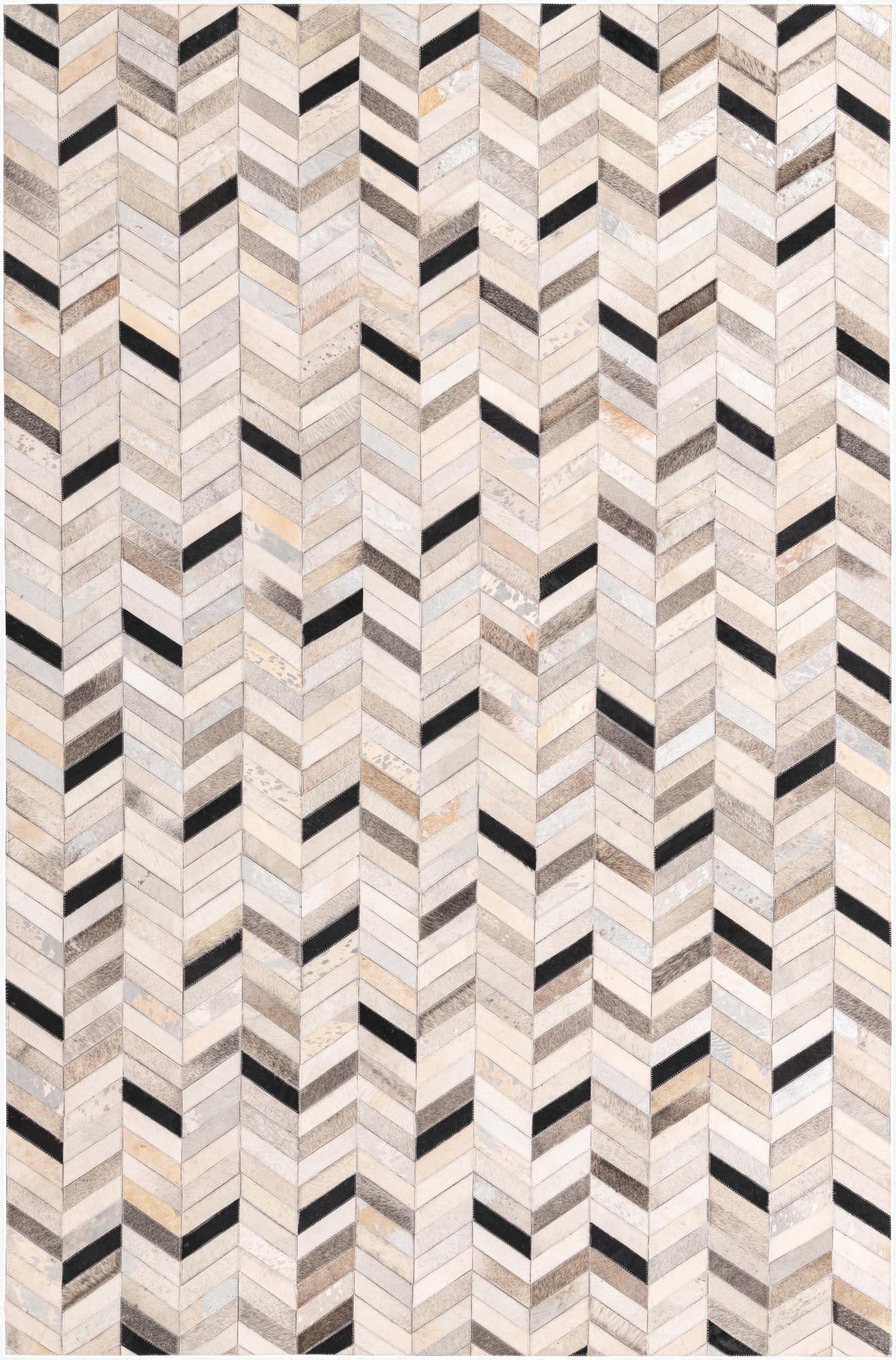  5' 3 x 8' 2 Cowhide Rug