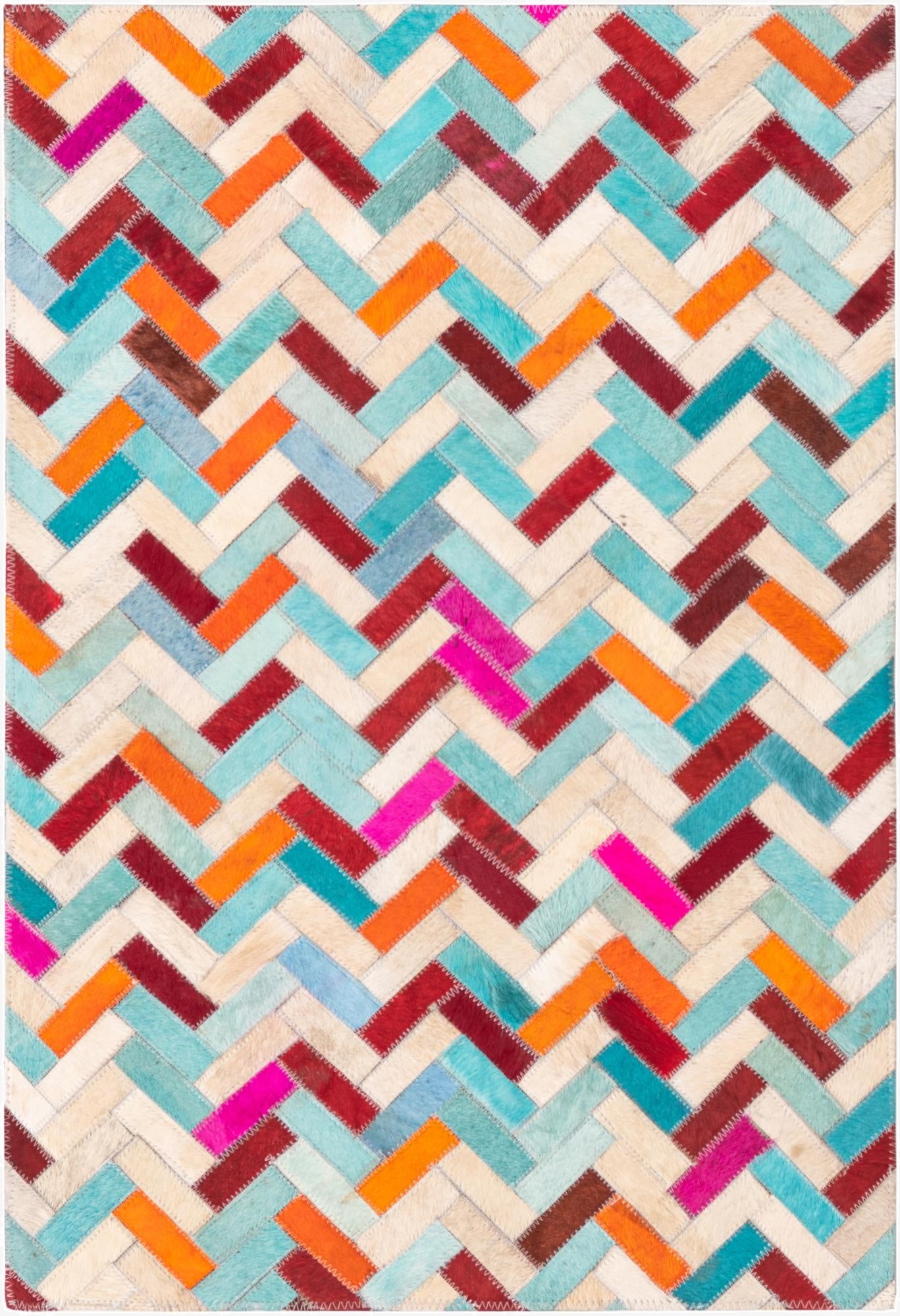  2' 1 x 3' 1 Cowhide Rug