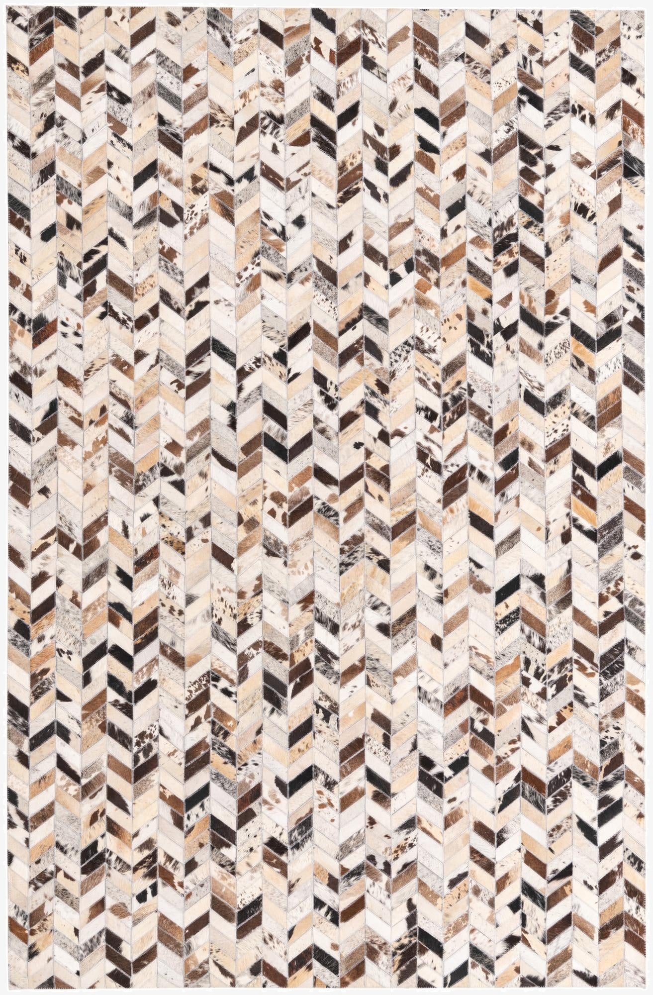  5' 2 x 8' Cowhide Rug