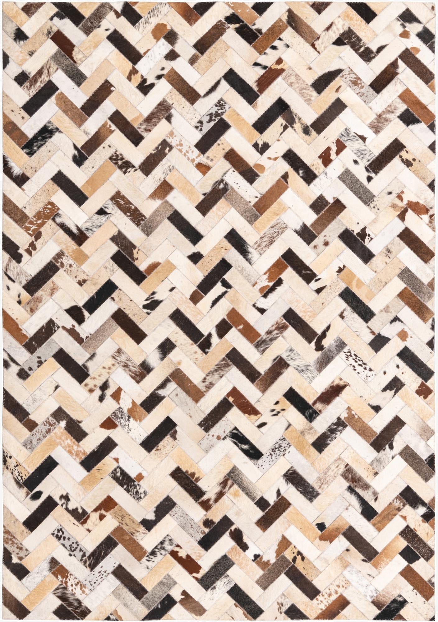  5' 4 x 7' 7 Cowhide Rug