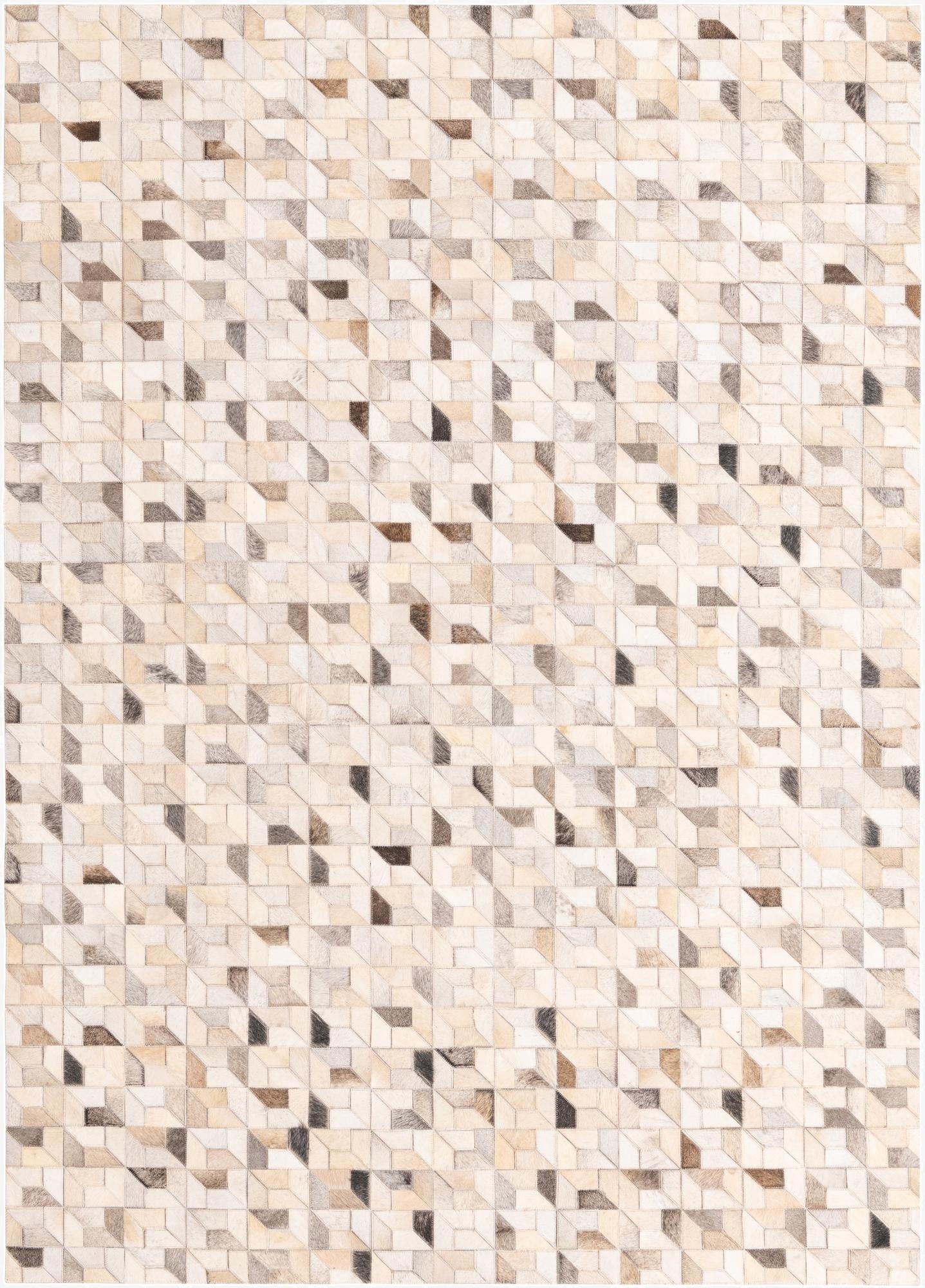  5' 4 x 7' 6 Cowhide Rug