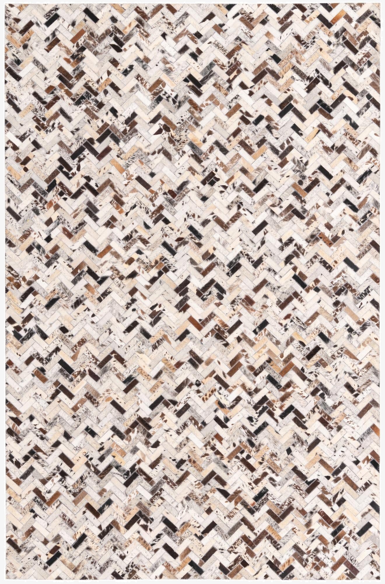  5' 2 x 8' Cowhide Rug