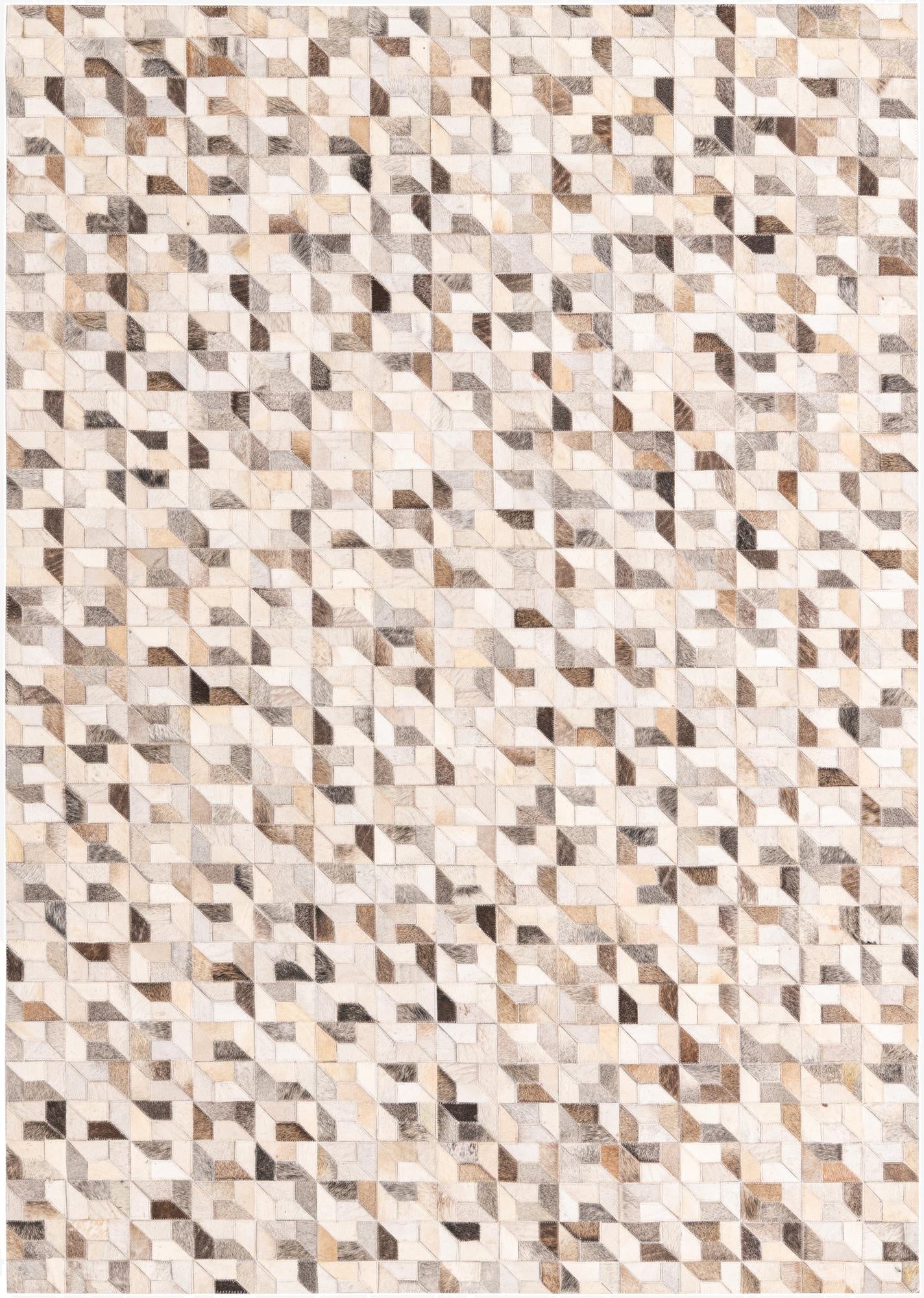  5' 4 x 7' 7 Cowhide Rug