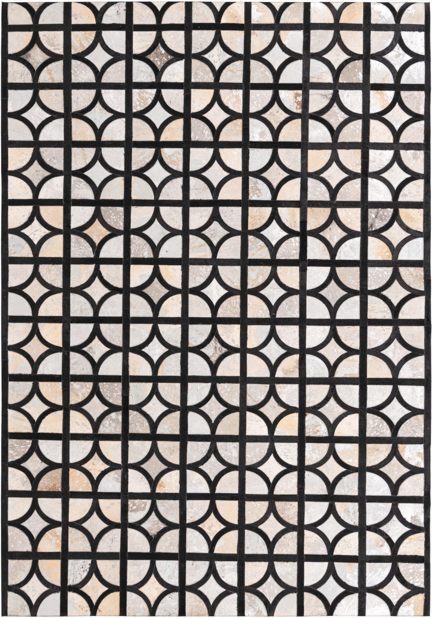  5' 3 x 7' 7 Cowhide Rug