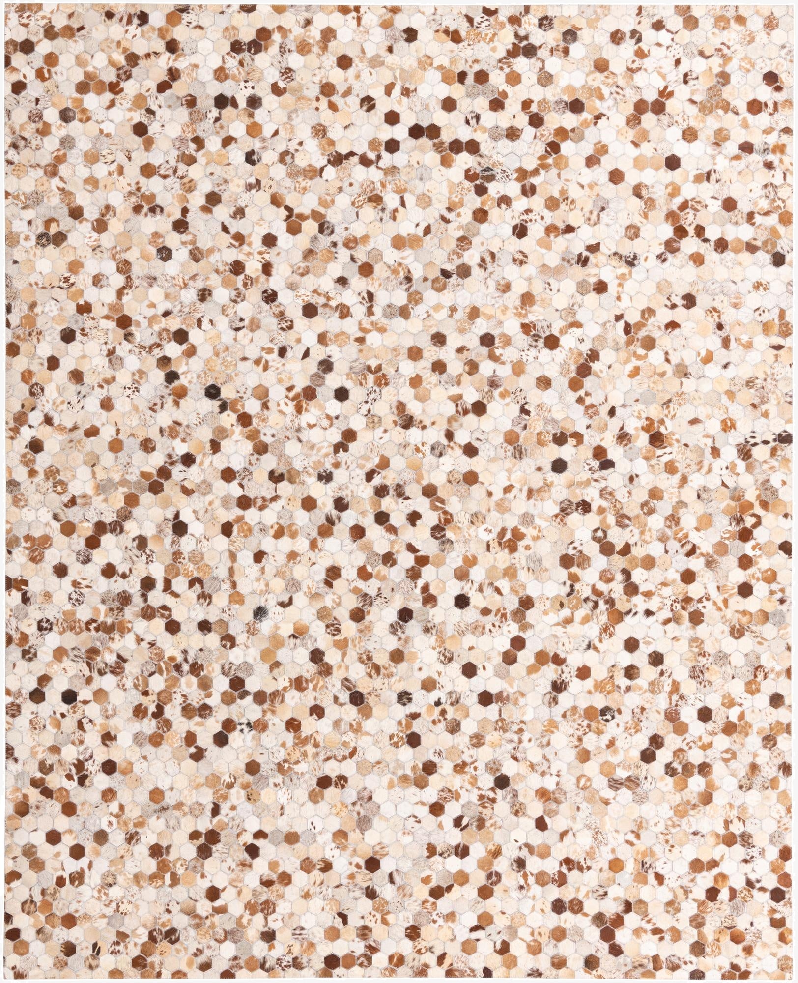  8' 3 x 10' 2 Cowhide Rug