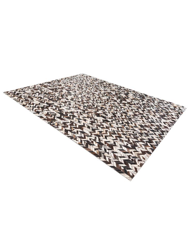 Detail image of  7' 7 x 9' 11 Cowhide Stocks Rug