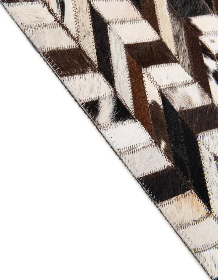 Detail image of  7' 7 x 9' 11 Cowhide Stocks Rug