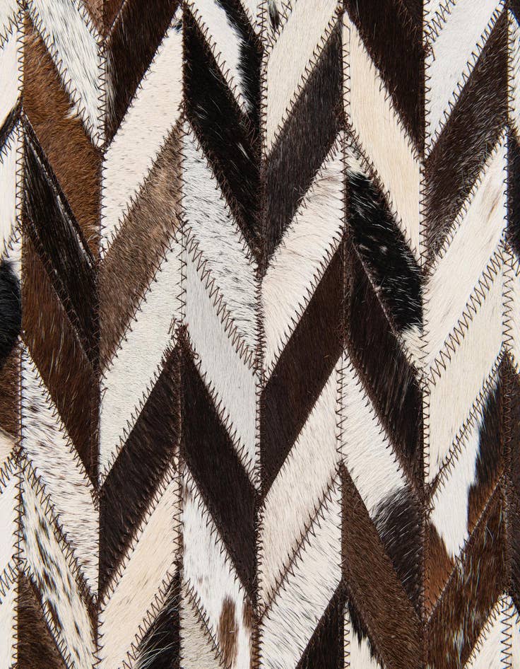 Detail image of  7' 7 x 9' 11 Cowhide Stocks Rug