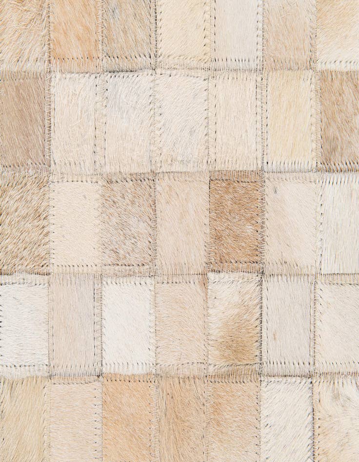 Detail image of  8' x 9' 10 Cowhide Stocks Rug
