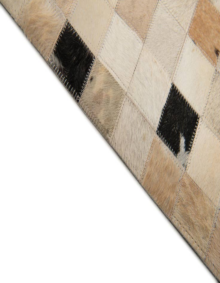 Detail image of  8' x 9' 11 Cowhide Stocks Rug