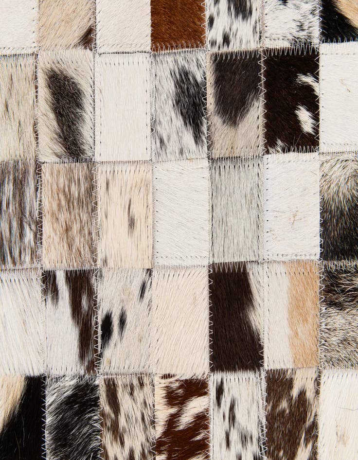 Detail image of  8' 1 x 10' Cowhide Stocks Rug