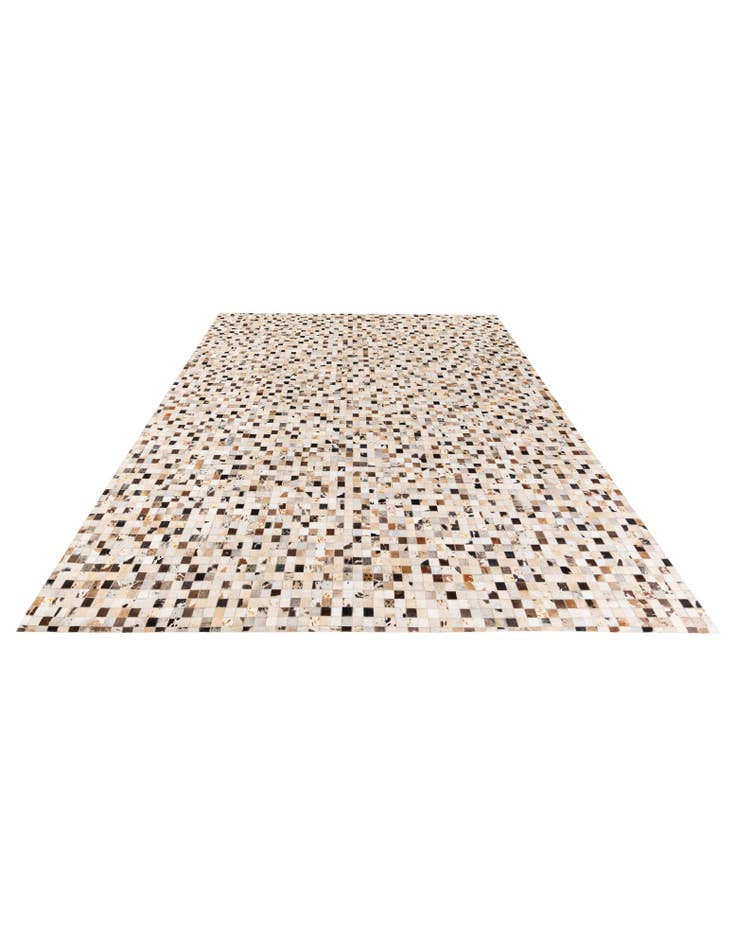 Detail image of  8' x 10' Cowhide Stocks Rug