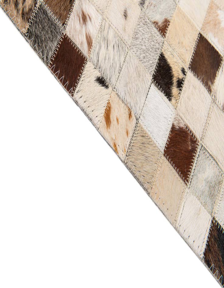 Detail image of  8' x 10' Cowhide Stocks Rug