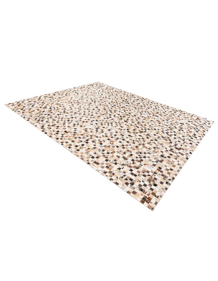 Detail image of  8' x 9' 10 Cowhide Stocks Rug