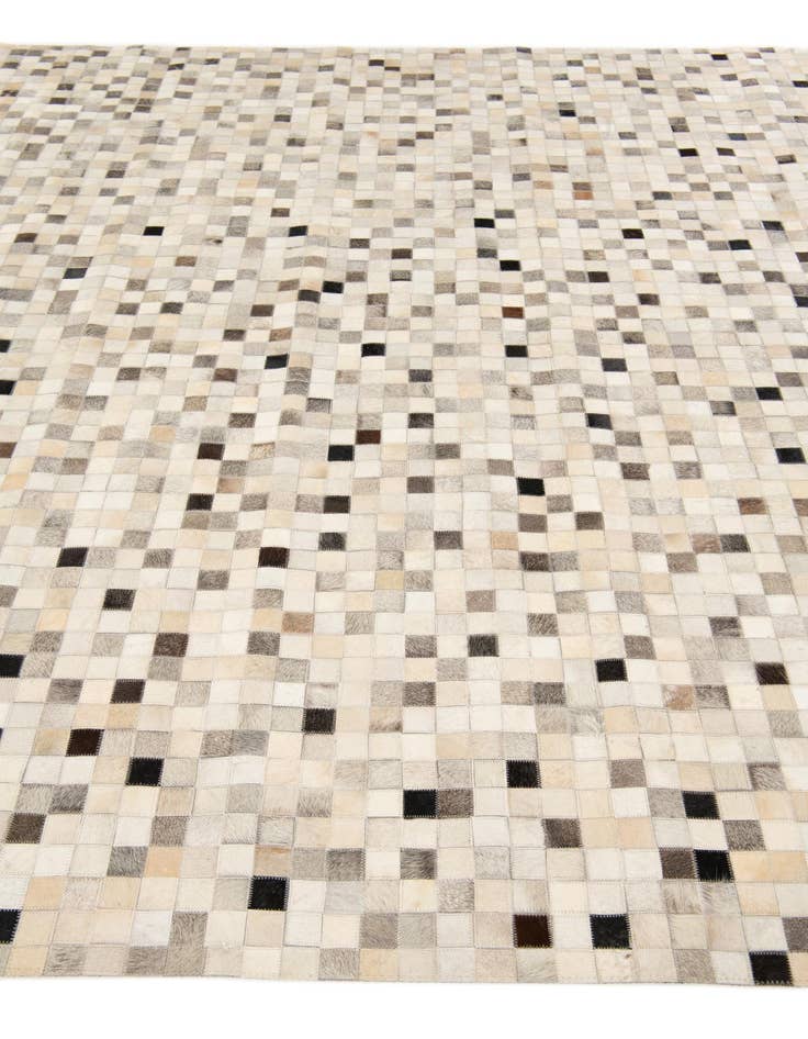 Detail image of  8' x 9' 11 Cowhide Stocks Rug