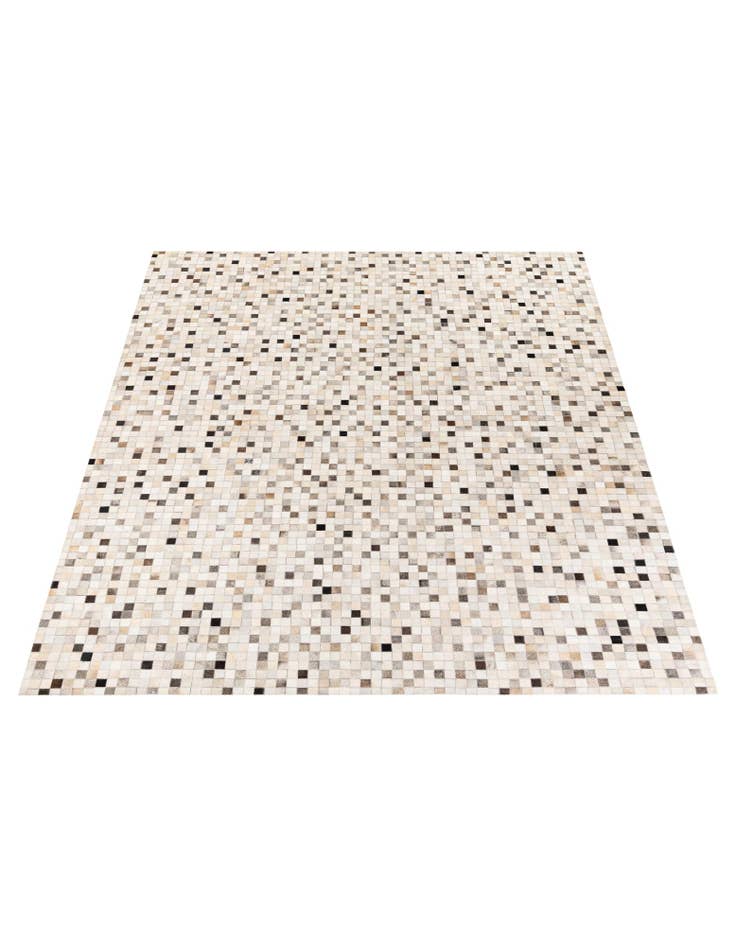 Detail image of  8' 1 x 9' 11 Cowhide Stocks Rug