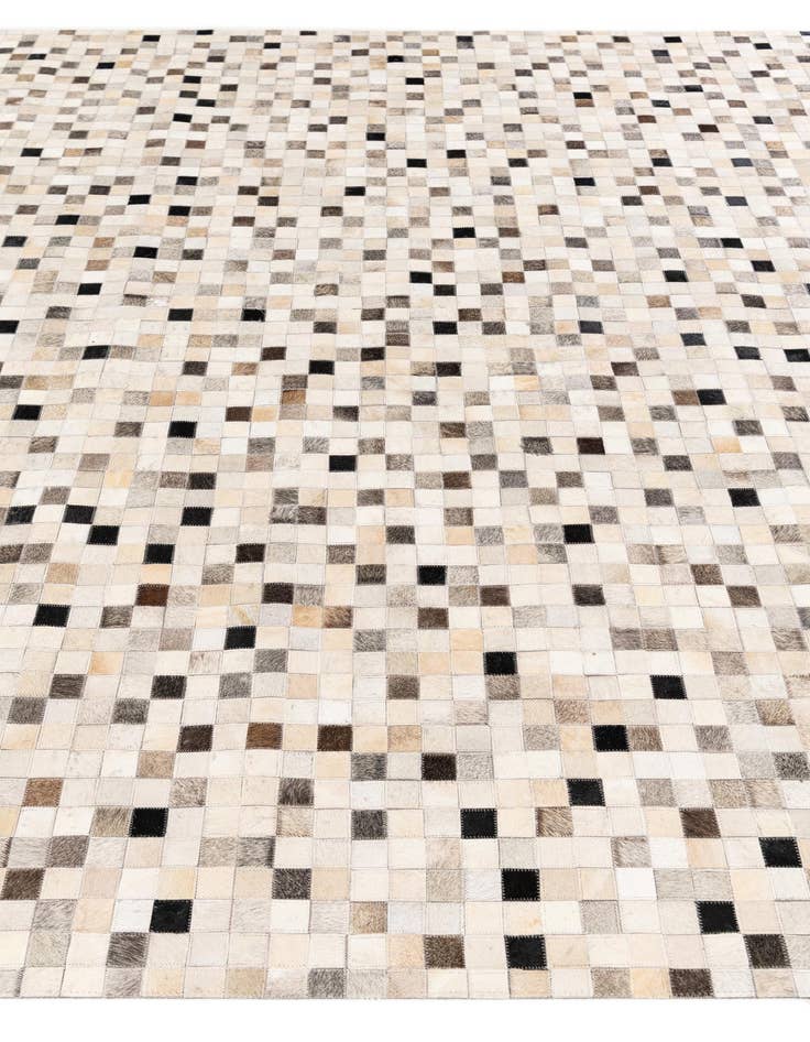 Detail image of  8' x 9' 11 Cowhide Stocks Rug