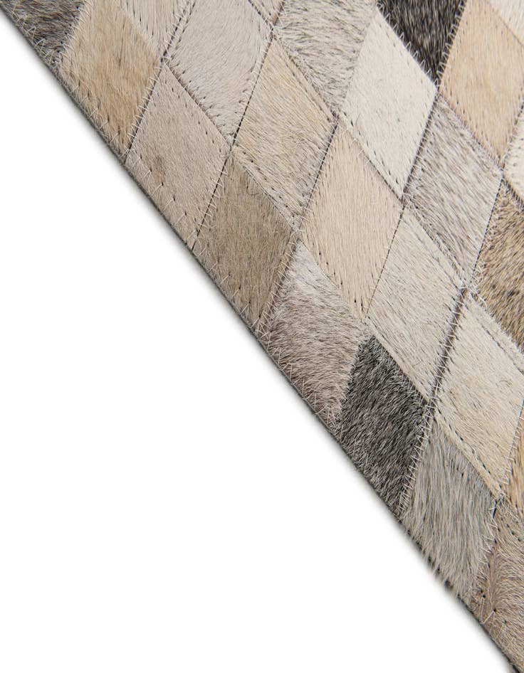 Detail image of  8' x 9' 11 Cowhide Stocks Rug