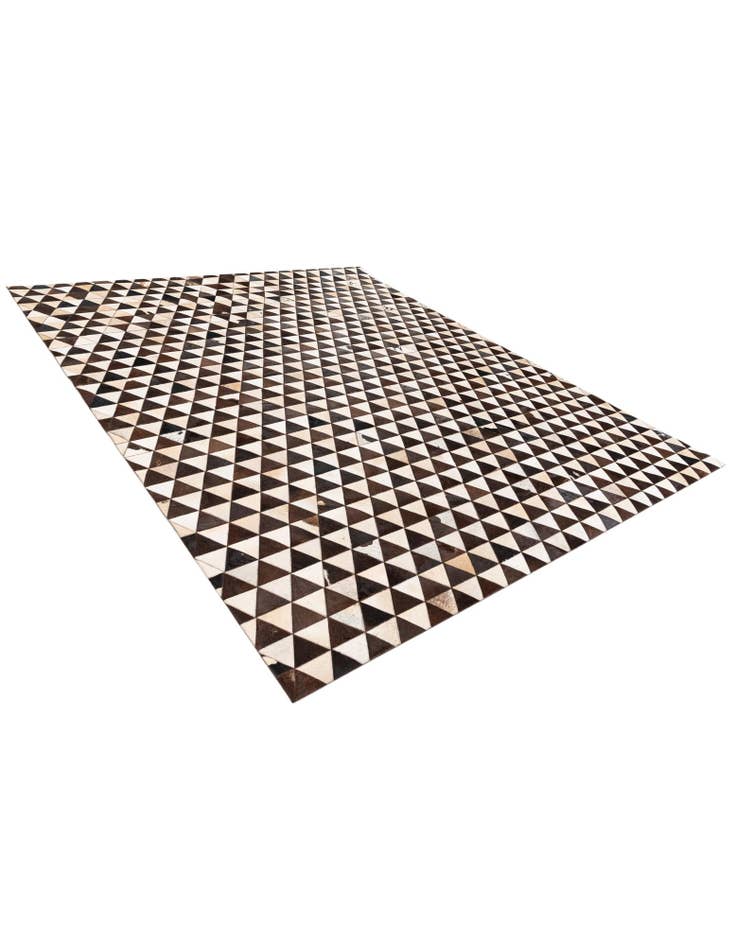 Detail image of  8' 1 x 10' Cowhide Stocks Rug