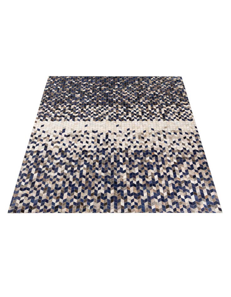 Detail image of  8' x 9' 11 Cowhide Stocks Rug