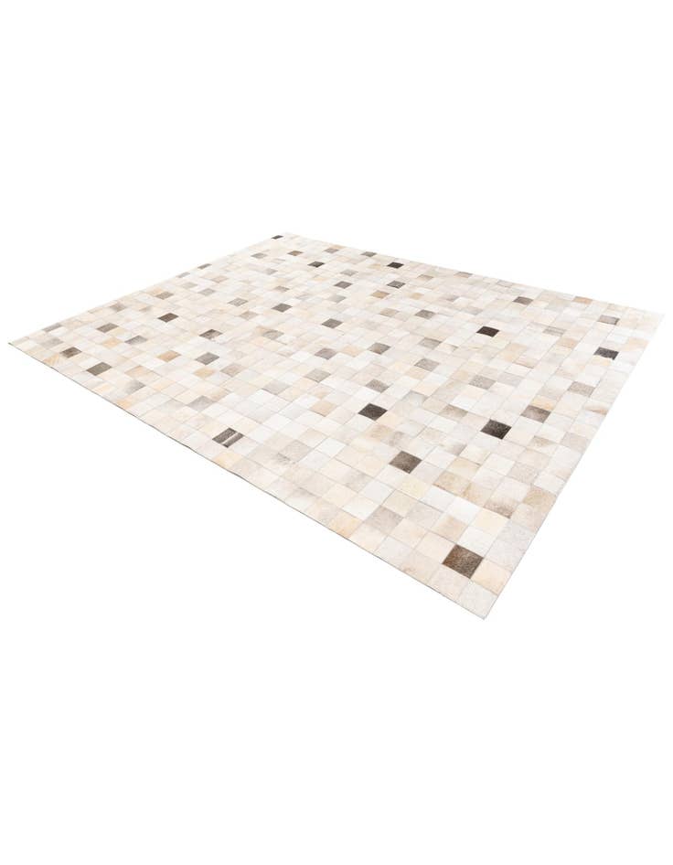 Detail image of  8' x 9' 10 Cowhide Stocks Rug