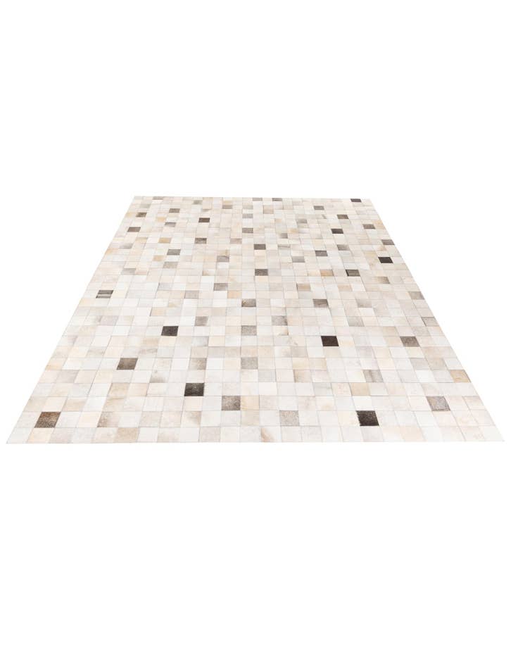 Detail image of  8' x 9' 10 Cowhide Stocks Rug