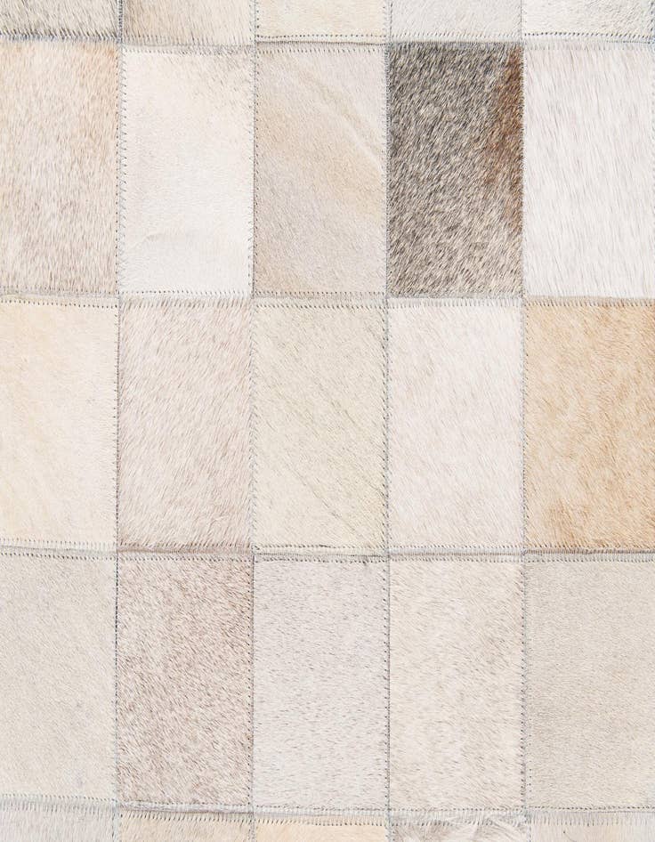 Detail image of  8' x 9' 10 Cowhide Stocks Rug