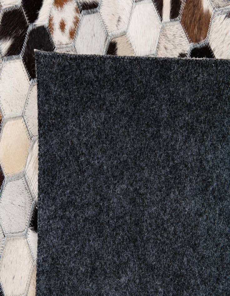 Detail image of  8' x 9' 11 Cowhide Stocks Rug